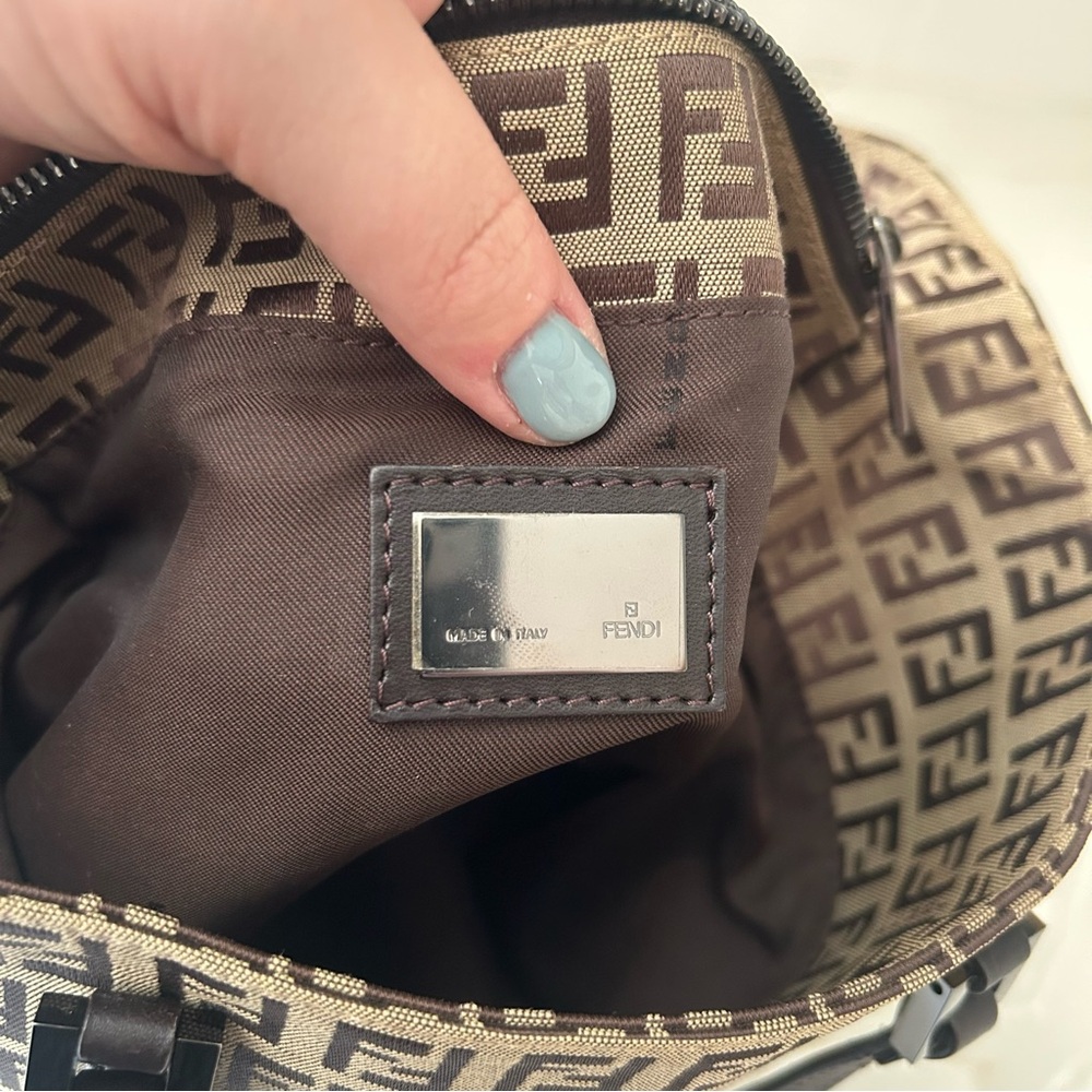 Fendi mini zucchino tote bag - Picture 12 of 14